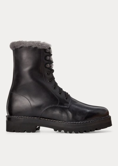 Botas Ralph Lauren Jenkins Shearling-Lined Homem 31649-XVHZ